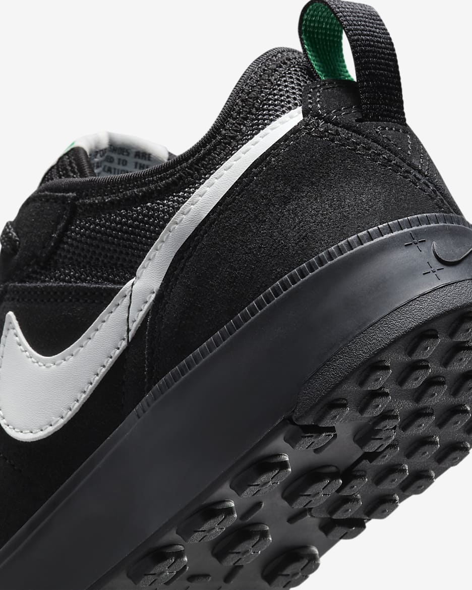 Green white and black nike shoes online